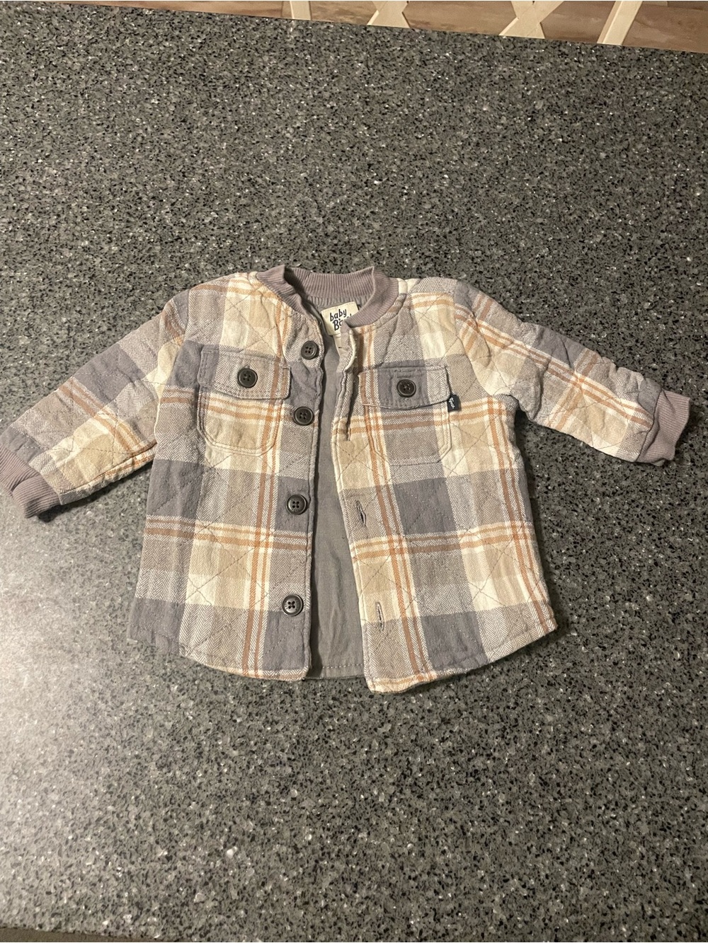 Quilted Plaid Jacket